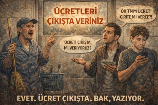 Bak, ne yazıyor orada?