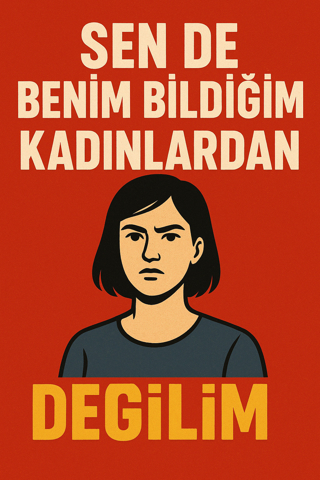 Ben senin bildiğin kadınlardan değilim