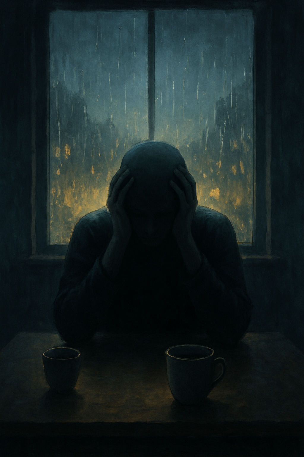 Üç maymunu oynayan ahlak bekçisi