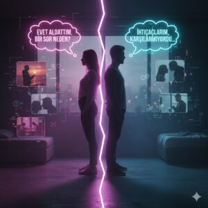 Evet aldattım, bir sor neden?