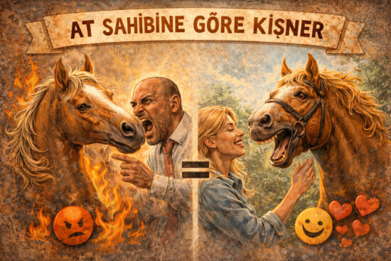 At sahibine göre kişner